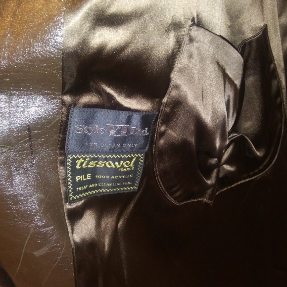 Vl ltd. Tissavel france long fur coat - Picture 2 of 3